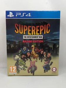 SuperEpic The Entertainment War Collectors Edition PS4 Badge Edition Playstatio - Picture 1 of 5