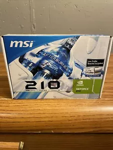 MSI NVIDIA GeForce 210 (N210-512D2) 512 MB DDR2 SDRAM PCI Express x16... - Picture 1 of 5