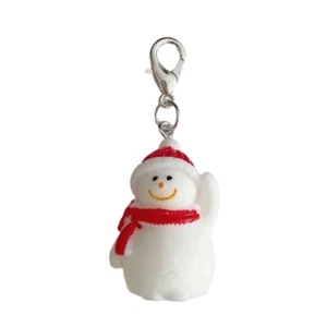 Colorful Snowman Smartphone Charm Resin and Alloy Christmas Themed Bag Ornament - Zdjęcie 1 z 8