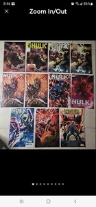 🔑🔥HULK #6 11 VARIANT Covers RARE TITAN SET LOT * 2022 1ST APPEARENCE - Bild 1 von 9