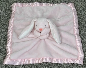 Carters 14" Pink Bunny Baby Security Blanket Plush & Satin Lovey 2016 - Picture 1 of 11