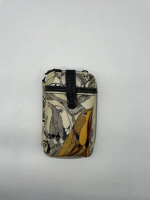 Sakroots Cell Phone Zip Around Wallet Wristlet Black and White/Birds - Image 1 of 4