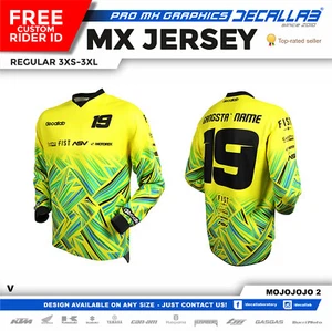 Camiseta de carreras Decallab Motocross MX BMX DH - Imagen 1 de 5