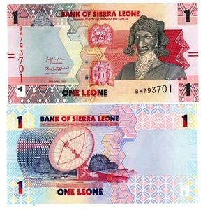 Sierra Leone Billet 1 Leone 2022 NEW NOUVEAU BAI BUREH NEUF UNC - Picture 1 of 1