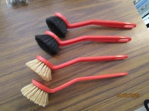 Vintage Mid century MCM natural bristle dish brush West Germany b97 - Picture 1 of 3