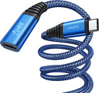 AINOPE [3M/10FT] USB C Extension Cable Nylon Braided USB C Extender USB 3.2(10Gb