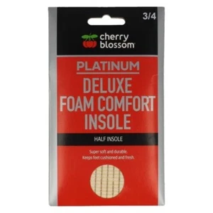 Cherry Blossom Platinum Deluxe Foam Comfort Half Insoles UK 3/4, 5/6, 7/8 - Picture 1 of 3