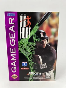 Frank Thomas Big Hurt Baseball (Sega Game Gear) *SOLO MANUAL DE INSTRUCCIONES* - Imagen 1 de 3