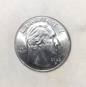 NEW ERROR-2023 P- Jovida Idar Women's Quarter Reads "In Cod We Trustlo" - Picture 1 of 3