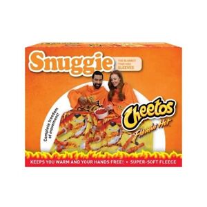 Snuggie Flamin' Hot Cheetos 71" X 54" Blanket w Sleeves Christmas Gift 2023 New