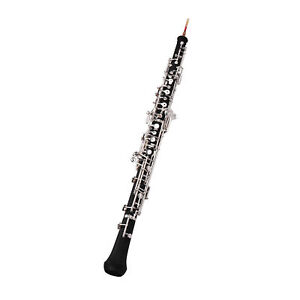 Pro Semi-Automatic Oboe Nickel Plated C  Oboe with Carry Bag Accessories W9C3