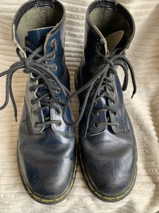 blue dr martens boots sale
