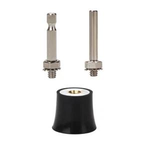 Mini soporte de disco de lijado de 25 mm herramienta de almohadilla giratoria con vástago de 6,35 mm para amoladora de troqueles - Imagen 1 de 6