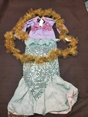 Disfraz de sirena Lil' para Halloween para niño pequeño Foto 1 de 2