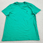 Nautica Men Plain Green T-shirt Short Sleeve Crew Neck Tee Small New
