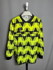 Vintage 1990 1991 1992 Umbro Goalkeeper Galatasaray Shirt #1 Soccer Jersey Sz L - Picture 1 of 9