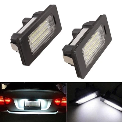 24 LED License Plate Number Lights For E90/M3/E92/E70/E39/F30/E60/E61/E93 US - Image 1 of 4