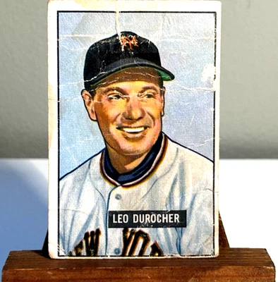 1951 Bowman #233 Leo Durocher Mg LOW GRADE - Image 1 of 4