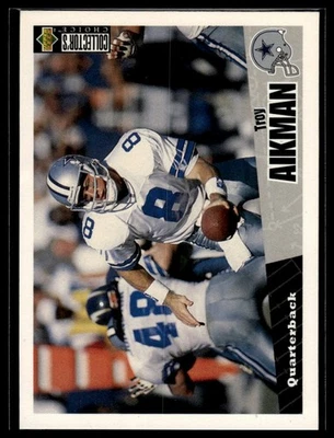 1996 Collector's Choice #295 Troy Aikman - Image 1 of 2