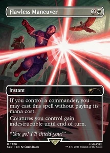 MTG Manovra Impeccabile NM Secret Lair Drop SLD Marvel Superdrop Magic card - Foto 1 di 3
