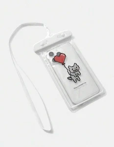 Nyan Cat Waterproof Phone Protector y2k Case Keep It Dry Swim iPhone Android Bag - Picture 1 of 6