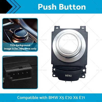 IDrive Media Switch Suitable for BMW X5 X6 2007-2011 Replaces OEM 65829125349 Foto 1 de 4