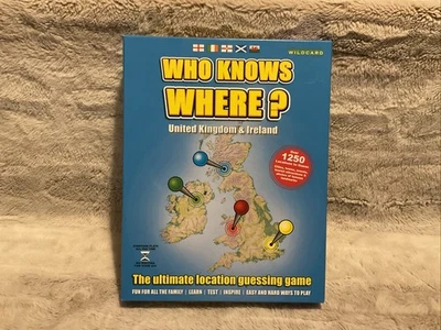 Who’s Knows Where UK & Ireland Edition 2021 Board Game **VGC & COMPLETE** - Image 1 of 4