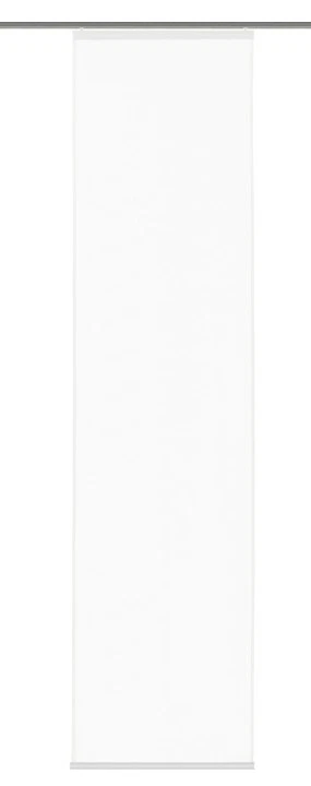 Schiebevorhang Deko blickdicht ROM Fb. weiß Größe BxH 60x245 cm WFI - Bild 1 von 1