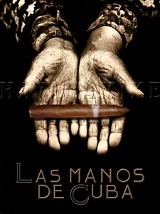 Old CUBAN Cigar Lounge VINTAGE ROLLING HANDS Antique Photo Print Poster ART - Picture 1 of 2