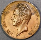 1832 RC FERGUSSON Defender Affaires polonaises UK MÉDAILLE BRONZE 50 mm 72 g BELZBERG 1770