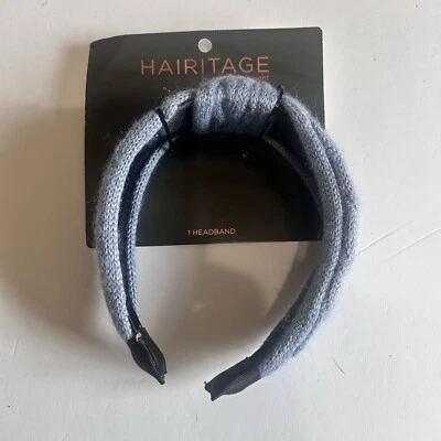 Hairitage Headband One Size Mindy McKnight Sweater Blue NEW - Image 1 of 4