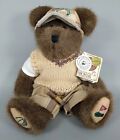 Boyds Bear Longaberger Woody Puttsalot 10" 2001 Retired Jointed Plush Bear