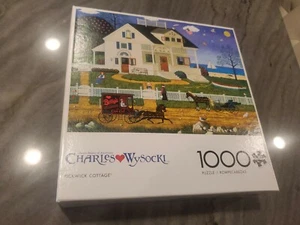 Charles Wysocki Pickwick Cottage 1000 PC Puzzle Brand New Buffalo Games - Picture 1 of 4