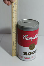 Vintage Campbell Tomato soup coin tin bank