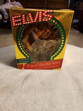 Carlton Cards Elvis Presley Limited Edition 1st Series "Blue Christmas" 1995 