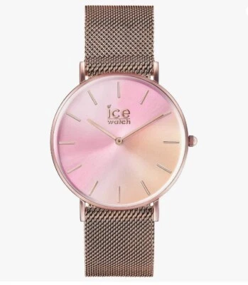 Ice City Sunset Rose Gold Stainless Steel Strap Womens Watch – Ice Watch 016025 - Image 1 of 4