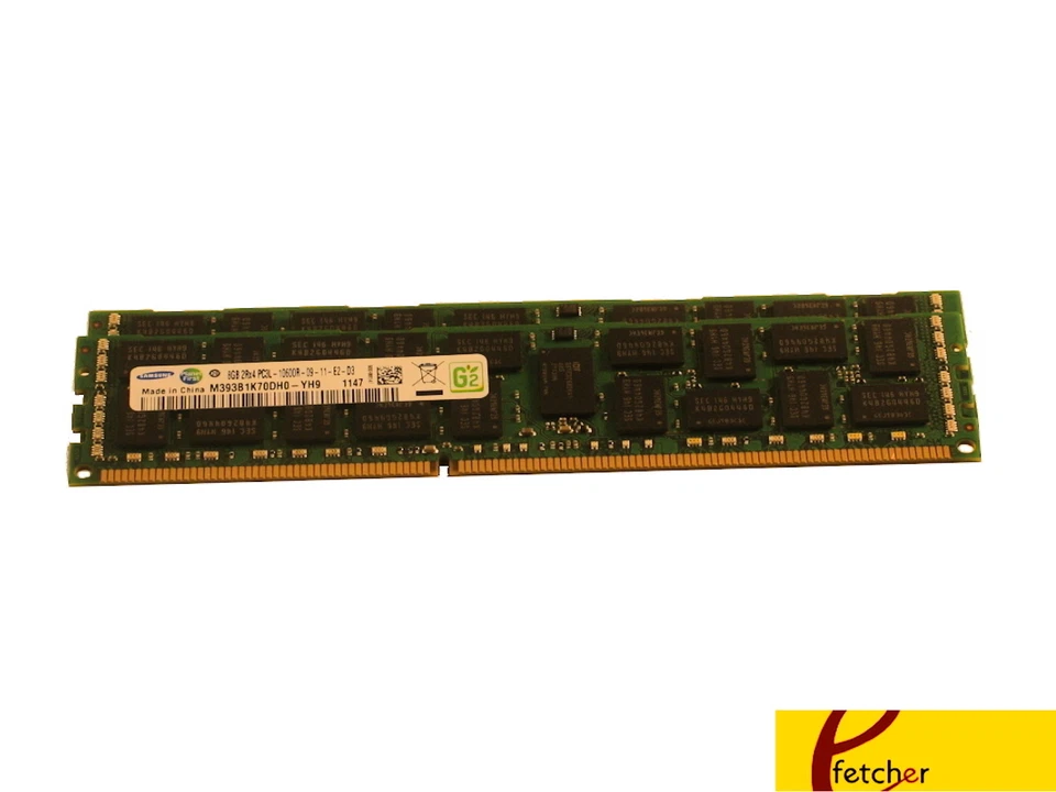 16GB KIT (2 X 8GB) PC3-10600 1333 MHZ ECC REGISTERED Apple Mac Pro Memory RAM - Image 1 of 1