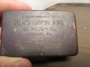 Antique Travel Safety Razor Original Case SMITH'S ECONOMY STORE - Lebanon, PA - Picture 1 of 4