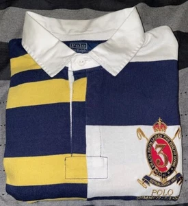 NWT Polo Summer Classic Ralph Lauren Classic Fit Patchwork Size Medium - Picture 1 of 18