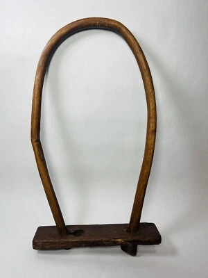 Primitive Small Animal Goat Calf Sheep Lamb Yoke Handmade Farmhouse Antique - Image 1 of 4