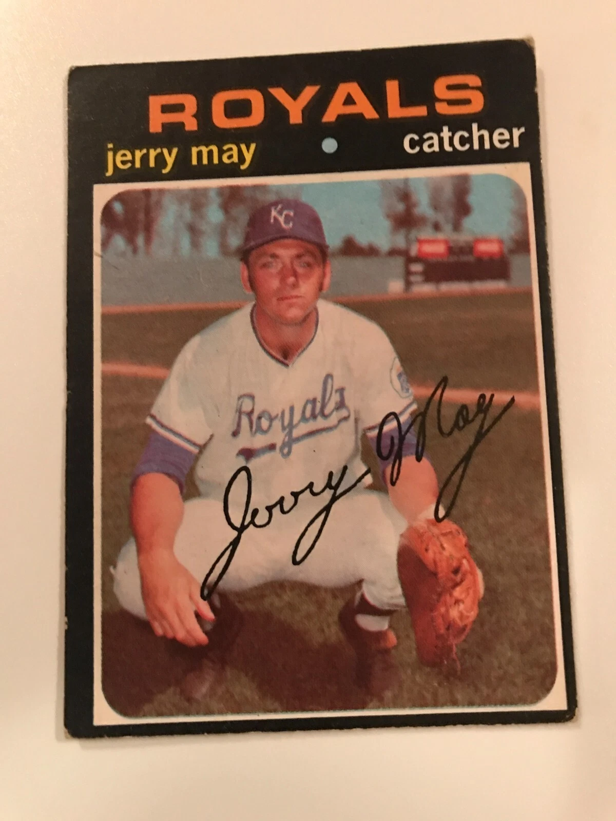 1971 O-Pee-Chee Baseball High Number Jerry May #719