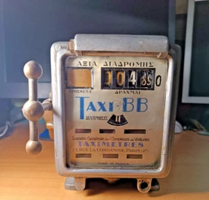 Taxi meter BB- France rare - Picture 1 of 2