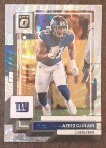 AZEEZ OJULARI 2022 Donruss Optic #149 Wave Prizm /300 Giants.  D1E - Picture 1 of 3
