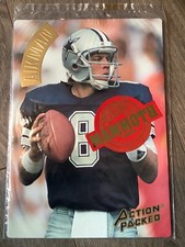 1994 Action Packed Mammoth Promo Troy Aikman #MMP Card 10.5 x 7.5 sealed NIP