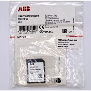 1SAP180100R0001 ABB SD Memory Card MC502 C3 2GB Brand New in Box!Spot Goods Zy - Picture 1 of 3
