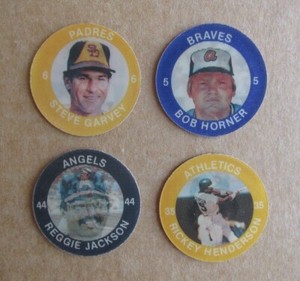 1984 7-11 SLURPEE SUPER STAR SPORTS COINS BASEBALL COMPLETE YOUR SET PICK CHOOSE