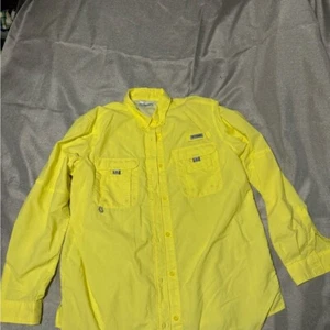 Columbia Outdoorhemd gelb - Bild 1 von 5