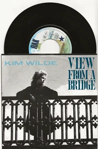 KIM WILDE VIEW FROM A BRIDGE ORIGINAL SINGLE FROM GERMANY - Picture 1 of 2