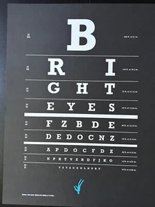 Bright Eye's Tour poster Great conceptual poster Conor Oberst - Picture 1 of 1