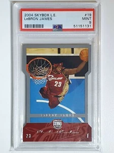 2004 Skybox Limited Edition Lebron James #19 Die Cut - PSA 9 (POP 24) - Picture 1 of 3